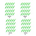 thumbnail image 3 of Maytalsory ABS Portable Sewing Accessories Convenient Tool For On Go Sewing Can Easily Change Thread green 50pcs, 3 of 6