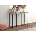 thumbnail image 4 of Safdie & Co. Console Table 39L Dark Taupe Black Metal, 4 of 4
