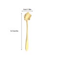 thumbnail image 2 of maskred Stainless Steel Tea Dessert Spoon Restaurant Portable Coffee Juice Seasoning Ice Cream Teaspoon Kitchen Accessory Type 5, 2 of 6