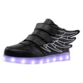 thumbnail image 1 of REDARER Boys' LED Light Up Sneakers – 7-Color USB Rechargeable High Top Luminous Shoes,for Size 9-9.5 Years, 1 of 6