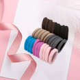 thumbnail image 4 of Seamless Soft Elastic Hair Ropes for Girls Gentle Non-Damage Ponytail Holders Baby Friendly Mini Hair Accessories Set, 4 of 4