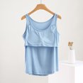 thumbnail image 4 of Yuyuzo Débardeurs de Pyjama pour Femmes Été Sans Manches Col Rond T-Shirts Basiques Amples Confortables, 4 of 7