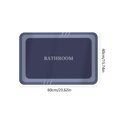 thumbnail image 3 of Bath Rug- Super Absorbent Quick Dry- Rubber Backing Non Slip-Washable Bathroom Floor Mats-Shower Rug For In Front Of Bathtub-Shower Room -16x24-, 3 of 6