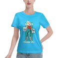 thumbnail image 1 of T-Shirt Basique à Manches Courtes pour Femmes Super Saiyan, 1 of 6
