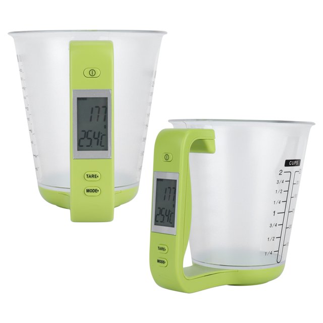 Cup Scale, 0-1000g Weighing Range Kitchen Equipment Multi-Function Cup Scale Portable Cup Scale For Baking Cooking For Kitchen