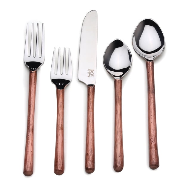 Camellia Copper Antique 20 Pc. Flatware Set (Serves 4)