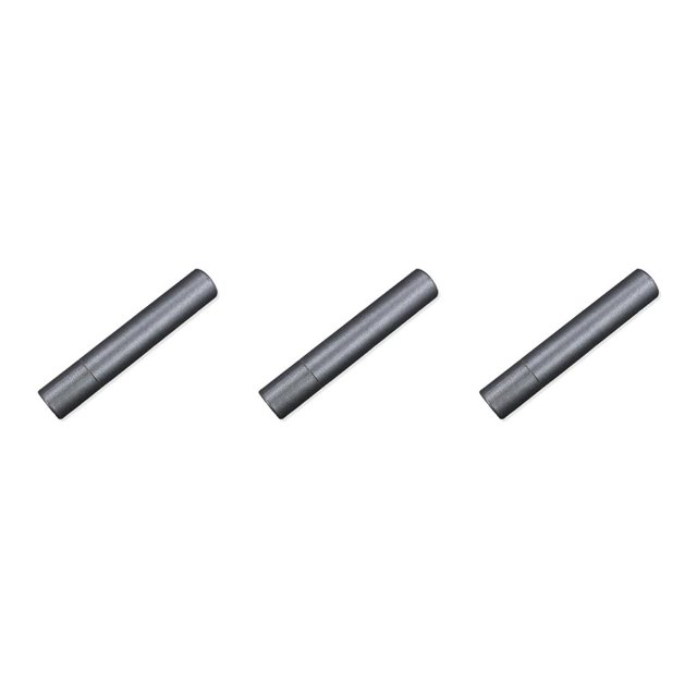 mmirethe Lash Shampoo for Lash Extensions Deep Cleaning Nose Brushes for Skin Care black case 3Set