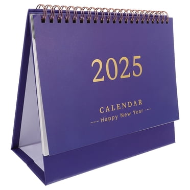 KAKOWELY standing flip calendar Standing Flip Calendar For Desk 2025 Standing Flip Calendar Standing Flip Desktop Calendar New Year Calendar Desk Calendar Standing Flip Monthly Memo Calendar