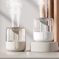 thumbnail image 1 of Cagogo under $5 2Pcs Large Capacity Humidifier, Large Capacity Humidifier Double Spray Ultrasonic Humidifier, Quiet Bedroom Humidifier Digital Display Humidifier, 1 of 9