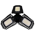 thumbnail image 2 of 40/60/80W LED Foldable Garage Light Deformable Bulbs Ceiling Fixture Lights Garage Workshop LED Foldable Deformable Bulbs Garage Light Ceiling Fixture Lights  80W Wihte, 2 of 6