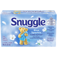 thumbnail image 2 of Snuggle Blue Sparkle Cuddle-Up Fresh Dryer Sheets, Reduces Static, Fights Wrinkles, 120ct, HE Compatible, 2 of 7