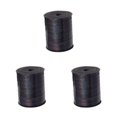 thumbnail image 3 of Youkk Plastic Ribbon Sparkling And multifunctional For Wedding And Party Decorations Sturdy Golden Curled Ribbon balck 3Set, 3 of 6