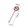 thumbnail image 2 of Chmadoxn Soup Spoons Measuring Spoon Stainless Steel 15/30ml Long Handle 304 Coffee Seasoning Milk Powder Graduated Spoon Kitchen Tool Liquid Measuring Spoon Measuring spoon, 2 of 5