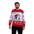 thumbnail image 1 of Sleepy Santa On Mute Sweater Men's Ugly Christmas Sweater, 1 of 3