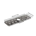thumbnail image 2 of TIELUTT Faucet Mat for Kitchen SinkSlope Fast Dish Drying Rack Stainless Steel Stainless Steel Dish Rack Large Dish Pans for Kitchen 12x15 Countertop Dish Drying Rack with 2 Tier Dish Drying Rack with, 2 of 3