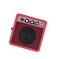 thumbnail image 2 of Mini Guitar Amplifier 5W Speaker with 3.5mm & 6.35mm Inputs 1/4 Inch Output Volume Tone Adjustment Overdrive Portable Lightweight for Indoor and Outdoor Use, 2 of 7