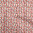 thumbnail image 1 of oneOone Velvet Red Fabric Asian Sewing Material Print Fabric By The Yard 58 Inch Wide, 1 of 5