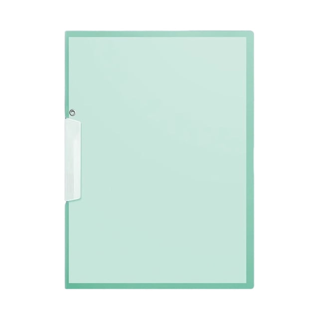1 Pack Green Report Covers with Swing Clip, File Folder with Swing Clip, 30 Sheets Capacity, Slide Locking Report Covers, Letter Size, Front Report Covers for Documents Presentation Resume Office