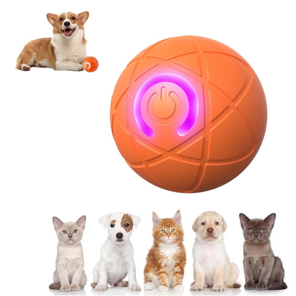 ZZkhGO Automatic Moving Dog Toy, USB Rechargeable Interactive Pet Toy, Vibrating Bouncing Toy for Small Medium Large Dogs