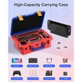 thumbnail image 3 of Hard Travel Case For Nintendo Switch 2, IP67 Waterproof, Soft Lining, Holds Console, Pro Controller & Accessories, 3 of 7