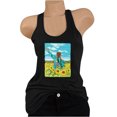 thumbnail image 4 of SMihono Hauts pour Femmes Débardeur pour Femmes Imprimé Tournesol Col Rond Sans Manches Tunique Décontractée Blouse Débardeurs pour Femmes Hauts d'Été pour Femmes, 4 of 4