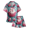 thumbnail image 3 of WEAIXIMIUNG Pajamas For Children Shirt And Pant Matching Set Sleepwear Set With Pockets For Christmas 2-3 Years, 3 of 4