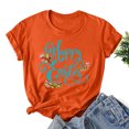 thumbnail image 1 of EGNMCR Easter Print Chemises Pour les Femmes Graphiques Tees Chemises Pour les Femmes Pâques Imprimé Col Rond Manches Courtes T-shirt Ample Top Tshirt Pour les Femmes sur l'Autorisation, 1 of 3