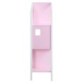 thumbnail image 3 of ACME Doll Cottage Bookcase in White & Pink, 3 of 7