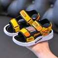 thumbnail image 3 of IUJSOY Kid Sandals Boy Summer Open Toe Sports Sandals Adjustable Straps for Toddler Little Big Kid, 3 of 5