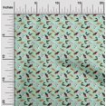 thumbnail image 2 of oneOone Rayon Light Mint Green Fabric Colorful Dinosaur Cartoon Sewing Craft Projects Fabric Prints By Yard 56 Inch Wide, 2 of 5