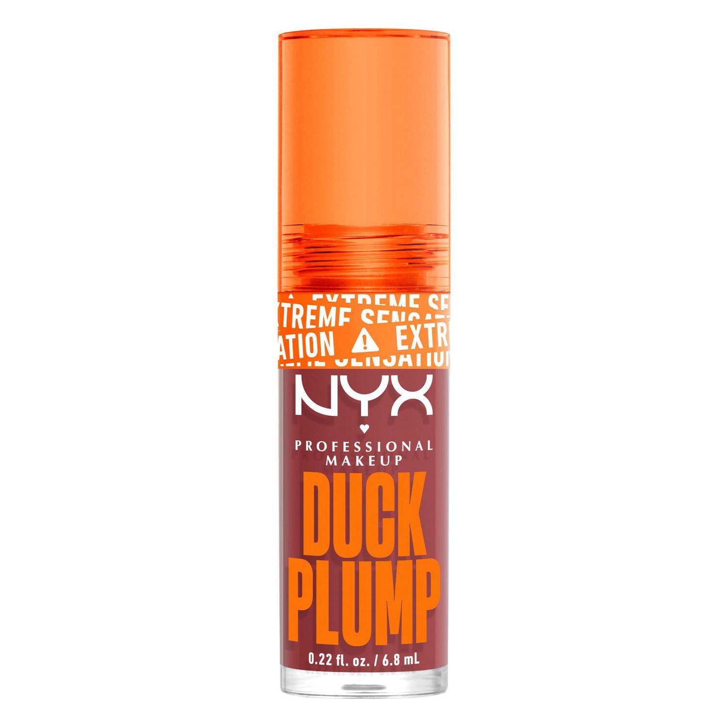 NYX PROFESSIONAL MAKEUP, Brillant à lèvres haute pigmentation Duck Plump, Gloss repulpant, Couleur pigmentée, Formule végane - Strike A Rose (Pink)
