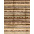 thumbnail image 1 of Ahgly Company Indoor Rectangle Abstract Saddle Brown Abstract Area Rugs, 2' x 5', 1 of 6