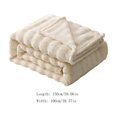 thumbnail image 3 of Tyidzon Throw Blanket Solid Colour Flannel Rabbits Hair Blanket Nap Cover Blanket Heavy Sofa Blanket Velvet Blanket, 3 of 8