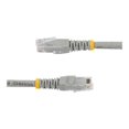 thumbnail image 4 of StarTech.com 50ft CAT6 Ethernet Cable, 10 Gigabit Molded RJ45 650MHz 100W PoE Patch Cord, CAT 6 10GbE UTP Network Cable with Strain Relief, Gray, Fluke Tested/Wiring is UL Certified/TIA - Category 6 - 24AWG (C6PATCH50GR) - Patch cable - RJ-45 (M) to RJ-45 (M) - 50 ft - UTP - CAT 6 - molded - gray, 4 of 6