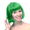 thumbnail image 1 of WIFKLSIIPG Perruque pour Femmes Carnaval Perruque en Cheveux Humains 30cm Perruque Courte Convient à la Décoration de Fête 30cm, 1 of 5