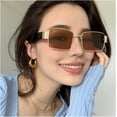 thumbnail image 2 of Lunettes de Soleil Décoratives Rétro Mode pour Hommes et Femmes en Extérieur (Couleur : H, Taille : 1), 2 of 4