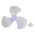 thumbnail image 1 of 40cm Household Plastic Fan Blade 3 Leaves Standing Fan Blade For Pedestal Transparent Table Stand Fan 16 Inch, 1 of 7
