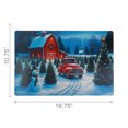 thumbnail image 4 of Set De Table En Plastique (Camion Rouge Et Grange) - Lot De 12, 4 of 4