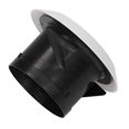thumbnail image 3 of Round Air Vent, Light Weight  Louver Grille Cover Delicate  For Bathroom Office Kitchen 4in, 3 of 8