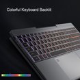 thumbnail image 4 of 15.6 Inch Laptop, HD Touchscreen, 12GB RAM G Sensor 4096 Tablet Laptop, Multi Mode Laptop with Fingerprint Reader and RGB Backlit, Great for Office, Travel, Home, 100-240V, 4 of 7