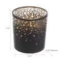 thumbnail image 2 of Christmas Glass Tealight Holder Falling Stars - Set of 2, 2 of 3