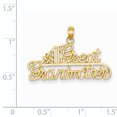 thumbnail image 2 of 14K Yellow Gold #1 Great Grandmother Charm, 2 of 2