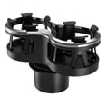 thumbnail image 1 of ETHKIA Porte-Gobelet pour Voiture Véhicule, Expanseur, Double Fente, Isolant, Support Compact pour Boissons, Support de Gobelet d'Eau Extérieur, Installation Facile, Noir, 1 of 6