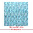 thumbnail image 2 of tredstone Crystal Rhinestone Ribbon Clothing Accessories Sticker Convenient Using Present Decoration Sheet with Shine Appearance Exquisite acid blue 8 hot melt glue, 2 of 6