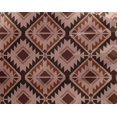 thumbnail image 4 of oneOone Georgette Viscose Fabric Geometric Flame Stitch Fabric Prints By Yard 42 Inch Wide, 4 of 4