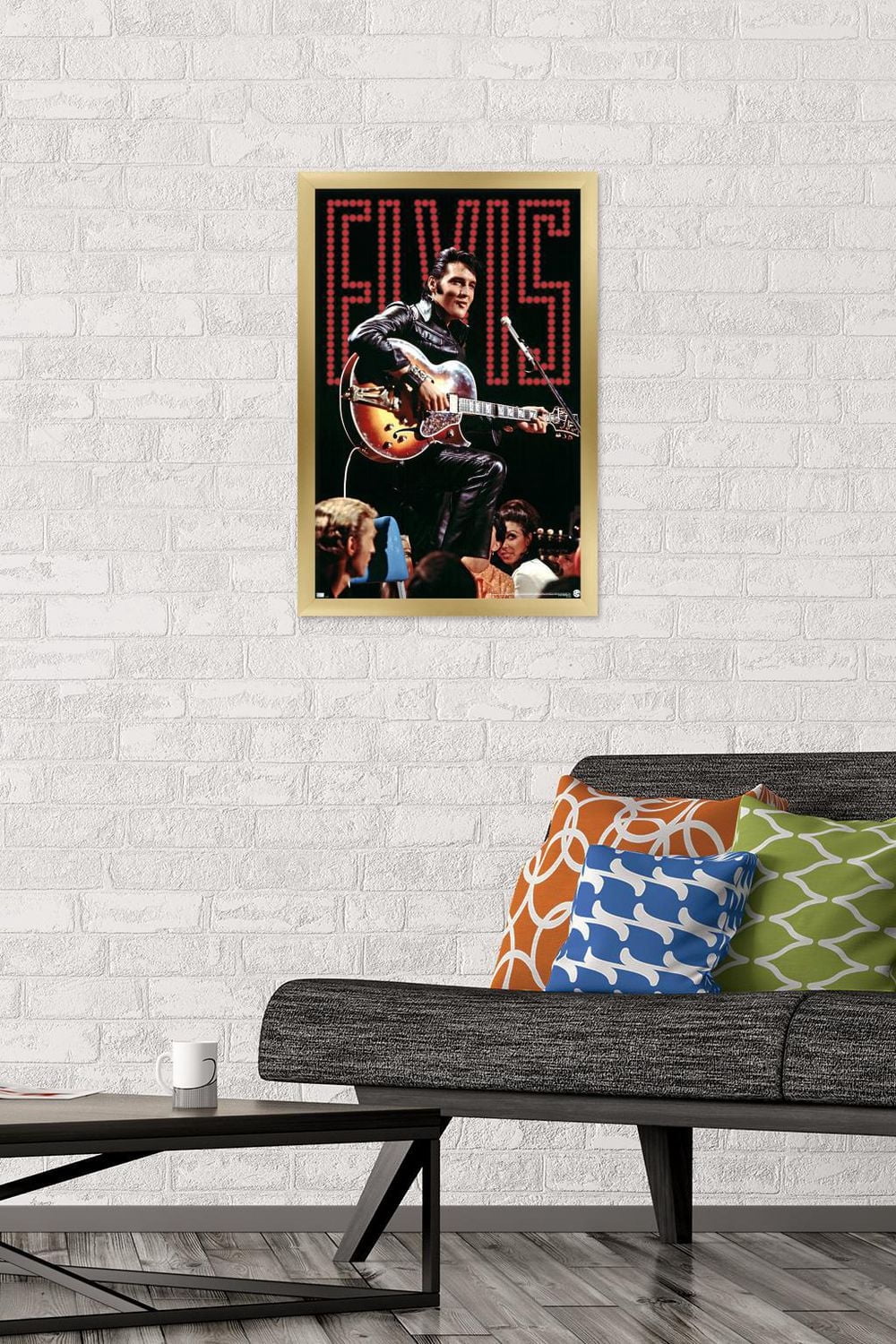 Elvis Presley - 68 Concert Wall Poster