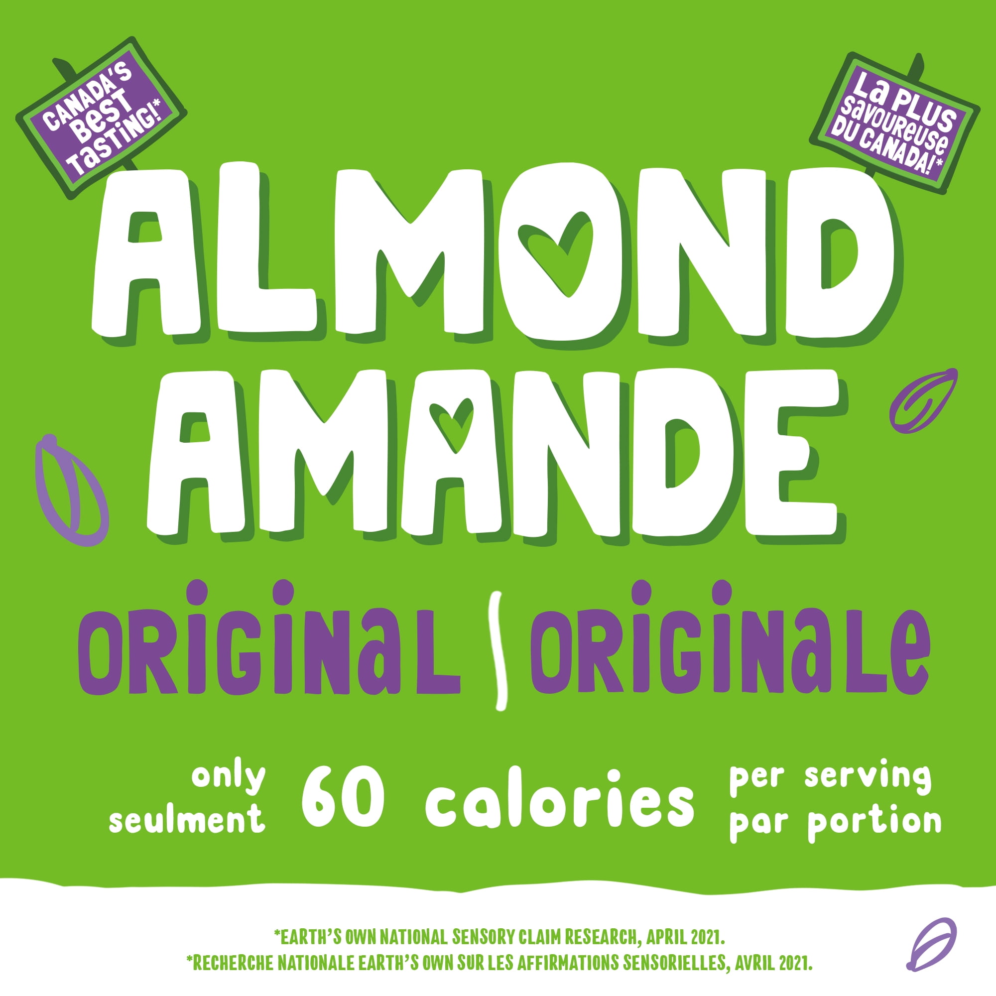 Earth's Own Original Almond Milk Alternative, 1.89L