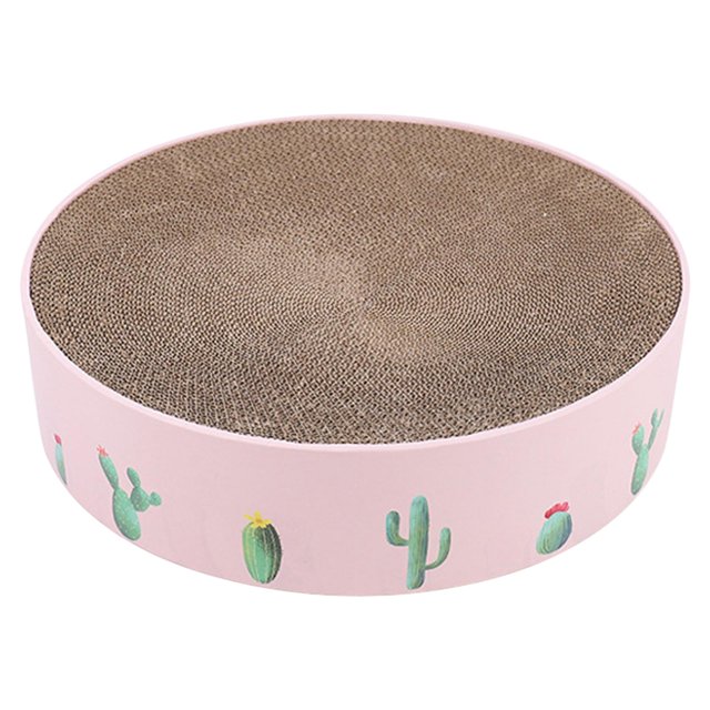 GROWTH TANK Griffoir pour Chat Tapis de Jeu Interactif Intérieur Griffoir Rose