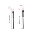 thumbnail image 1 of Béquille de Vélo de Remplacement Accessoire de Cyclisme Extérieur Pièces Modifiées Professionnelles Support de Corps de Vélo Béquilles Latérales Rouge 18 Po, 1 of 9