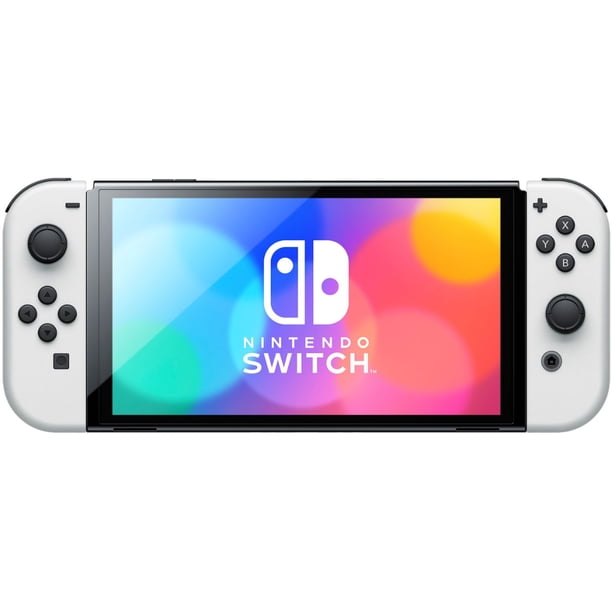 2021 New Nintendo Switch OLED Model White Joy Con 64GB Console HD